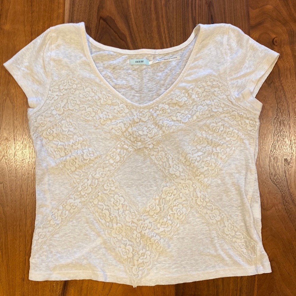 Kimchi Blue Top with Lace